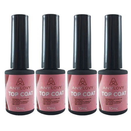 Kit 4 Top Coat AnyLovy 9g #PG3