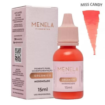Pigmento para Micropigmentação Miss Candy Menela 15ml