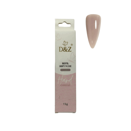 Gel DZ Soft Nude 15g Refil