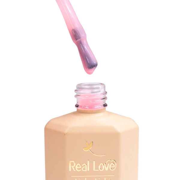 Top Coat Nude 002 Real Love 15ml - Imagem 2