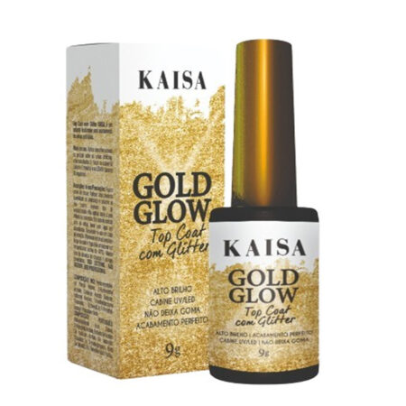 Top Coat Gold Glow  Kaisa 9g
