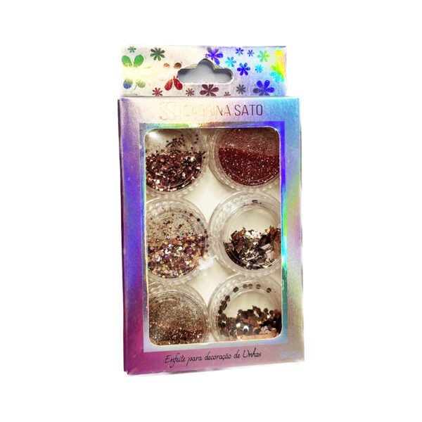 Kit Glitter Sabrina Sato 6 unidades