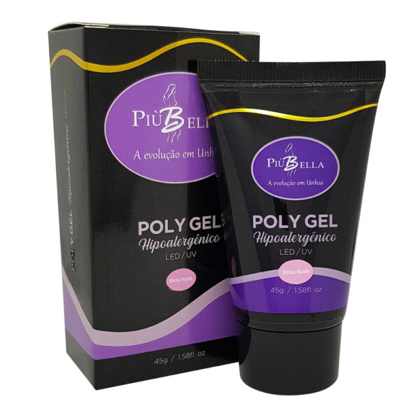 Polygel Piu Bella Rosa Nude 45g