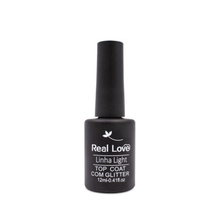 Top Coat Glitter Real Love 12ml