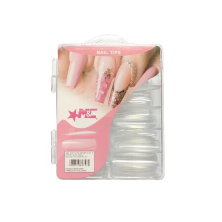Postiça Oval Transparente MC 100 unidades