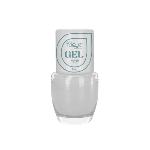 Esmalte Novo Toque Efeito em Gel Nuvem Transparente 9ml