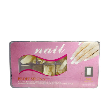 Tip Quadrada Leitosa Nail 500 Unidades