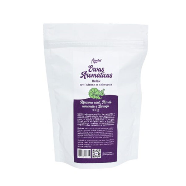 Ervas Aromáticas Relax Anti Stress e Calmante Jelly Spa 100g