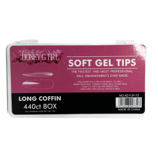 Postiça Soft Gel Oval HoneyGirl 440 unidades