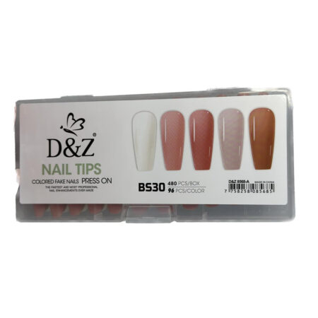 Unha Postiça Bailarina Colorida DZ 8568-A 480 unidades