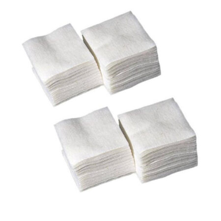Kit 4 Algodão Prensado Branco 100 Unidades #PG3