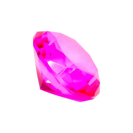 Diamante para Foto Pequeno Rosa