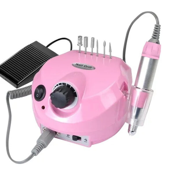 Motor Lixadeira de unhas - Porquinho Rosa JX DM202 30.000 RPM - Image 2