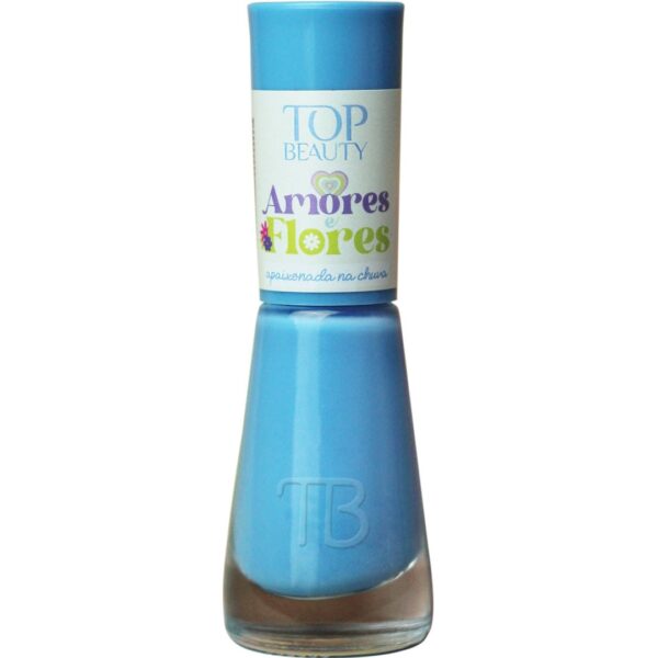 Esmalte Top Beauty Amores e Flores Apaixonada na Chuva 9ml
