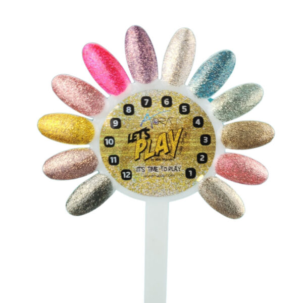 Gel Glitter Let's Play 8 Aora 14ml - Image 2