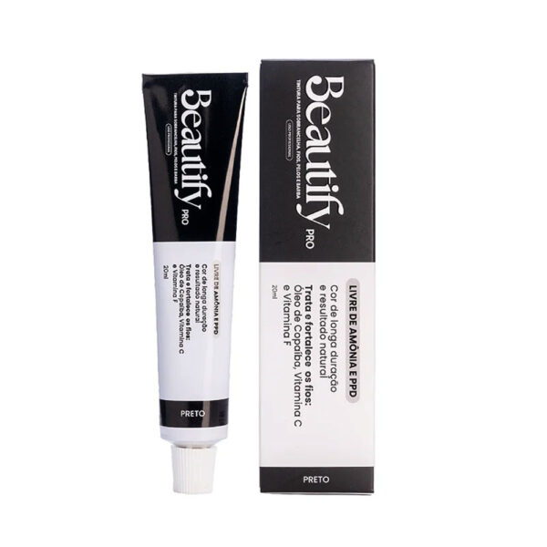 Tintura Beautify Pro Preto 20ml