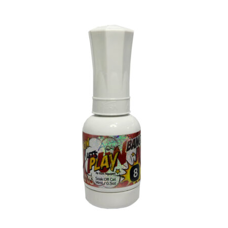 Gel Glitter Let's Play 8 Aora 14ml