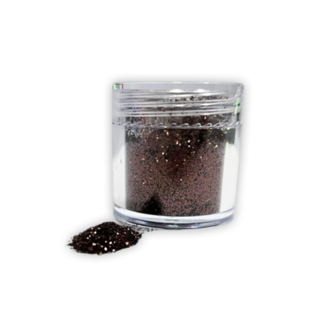Glitter Fino Avulso Pequeno Chocolate