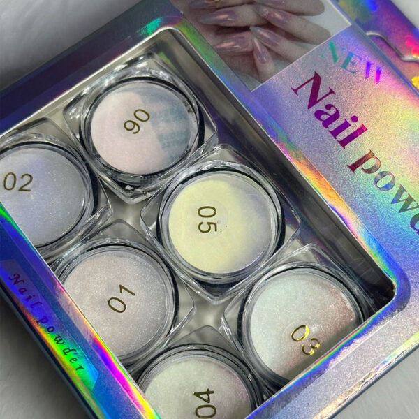 Kit Pó de Sereia Colorido 6 unidades - Imagem 2