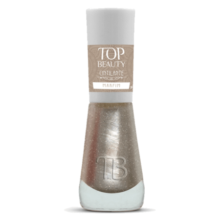 Esmalte Top Beauty Cintilante Marfim 9ml