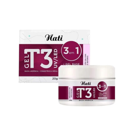 Gel T3 Nati Rosa Natural 20g