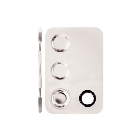 Placa de Inox Com Espátula