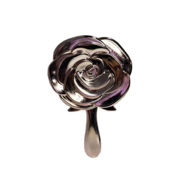 Mini Espelho de Mão Flor Rose - Image 2