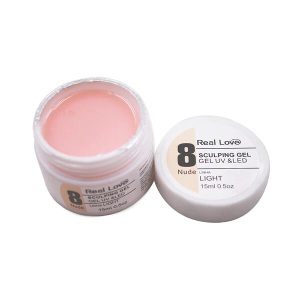 Gel Real Love Light Nude Pink 8 15ml
