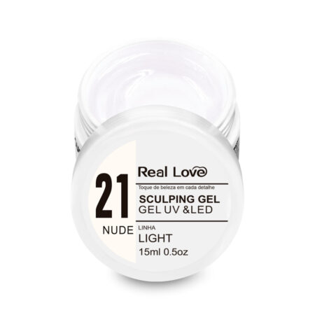 Gel Real Love Light Nude 21 15ml