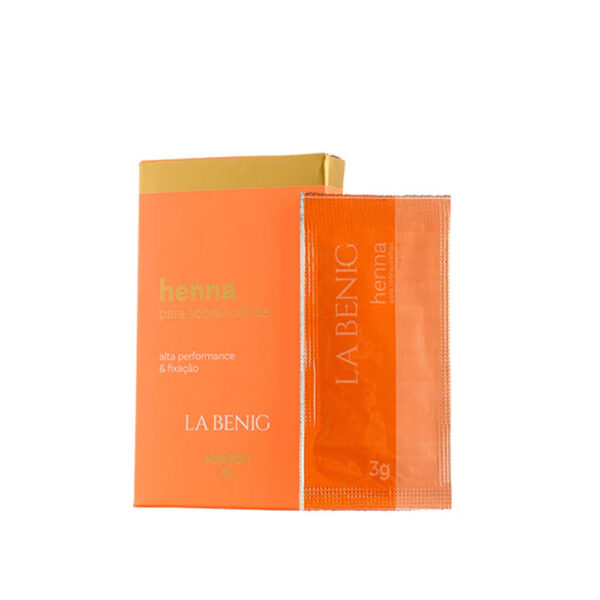 Henna La Benig Marrom Refil 3g