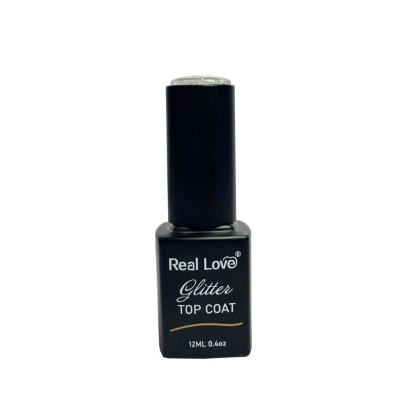 Top Coat Glitter 02 Real Love 12ml