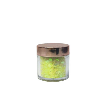 Glitter Potinho Amarelo Neon