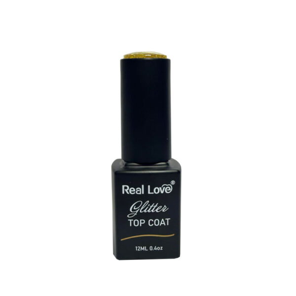 Top Coat Glitter 01 Real Love 12ml