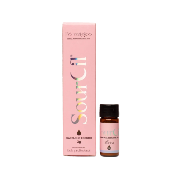 Henna Sourcil Castanho Escuro 3g