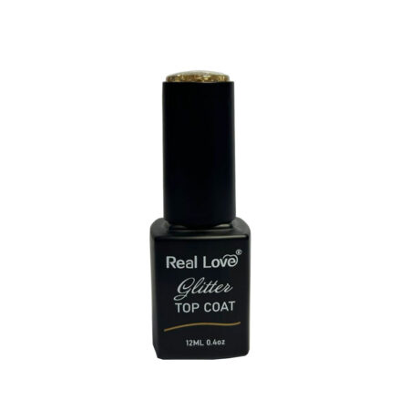 Top Coat Glitter 04 Real Love 12ml