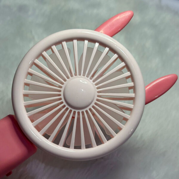 Ventilador de Cílios Mini Fan Coelho Rosa - Imagem 2