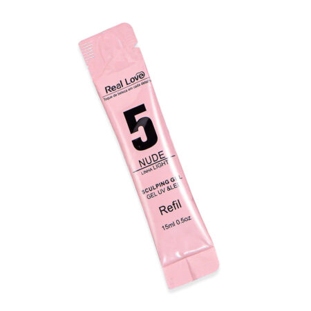Gel Real Love Nude 5 Refil 15ml