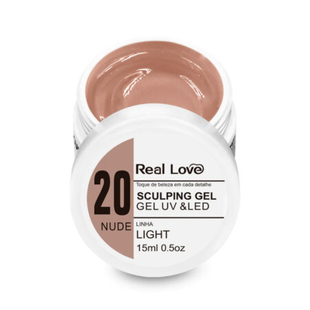 Gel Real Love Light Nude 20  15ml