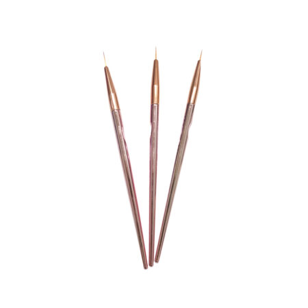 Kit Pincel Fino Luxo Kaisa 3 Unidades
