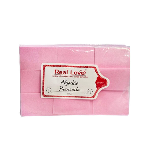 Algodão Prensado Real Love Rosa 1000 unidades