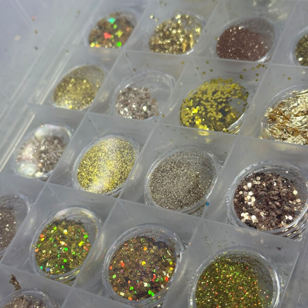 Kit Glitter Fingertip 24 unidades - Imagem 2