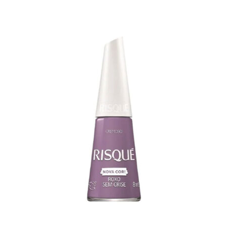 Esmalte Risque Roxo Sem Crise 8ml
