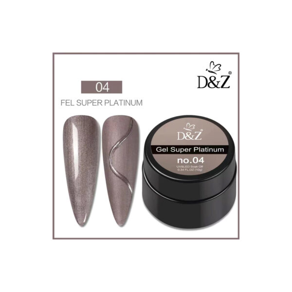 Kit Gel Super Platinum DZ 10g 6 unidades - Imagem 5