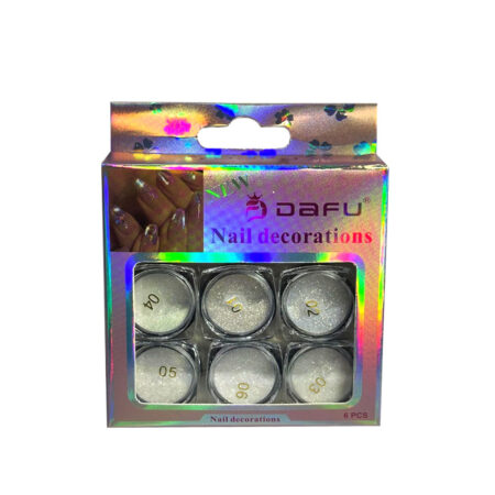 Kit Glitter Fino Dafu 6 unidades