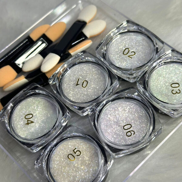 Kit Glitter Fino Dafu 6 unidades - Imagem 2