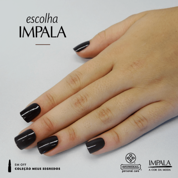 Esmalte Impala Cremoso Preto 7,5ml - Image 2