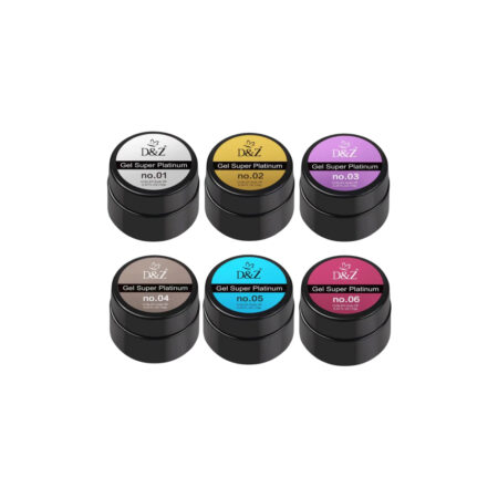 Kit Gel Super Platinum DZ 10g 6 unidades