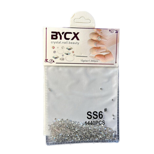 Strass Prata Bycx SS6 1440PCS