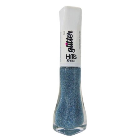 Esmalte Hits Diamante Lua Azul Glitter 8ml