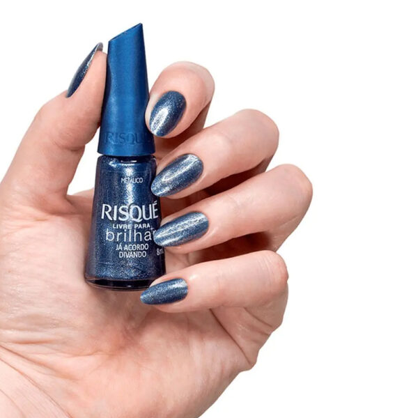 Kit Esmalte Risque Coleção Livre Para Brilhar 5 unidades - Imagem 3